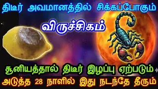 விருச்சிகம் அவமானத்தில் சிக்கபோகும் சூனியத்தால் திடீர் இழப்பு ஏற்படும் அடுத்த 28 நாளில் இது நடக்கும்