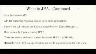 JPA vs Hibernate
