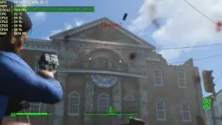 Fallout 4 on GTX 1050 Ti + i3 6100 (1360x768, Ultra)