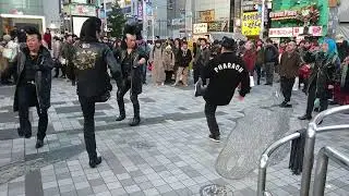 ⚡BLACK SHADOWと「Tバードクルージング」新宿タワーレコード前2016.2.7(日)