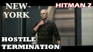 Hitman 2 - New York Bank - Getting Fired & Secret Suicide Exit (Defenestration Achievement)