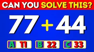 The Ultimate Math IQ Test Medium to Impossible 🏆