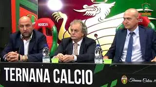TERNANA, CONFERENZA STAMPA DIEGO FORESTI