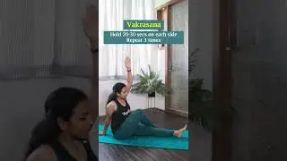 Easy poses to get rid of ovarian cysts #shorts