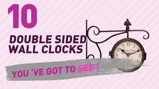 Double Sided Wall Clocks // New & Popular 2017
