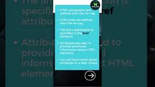 HTML paragraphs & HTML Links