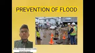 Risk management presentation disaster management cycle of flood