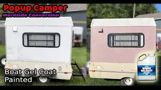 PAINTING RV CAMPER TRAILER with GEL COAT most durable paint longest lasting! Fiberglass Supply Depot