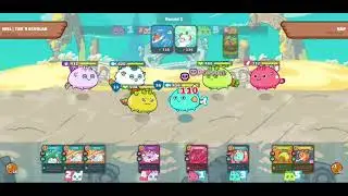 1HP TERMI - RAP vs BAP - Axie Infinity Gameplay