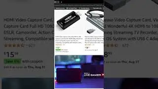 4K HDMI Capture Card for less than $20 | Great for your Canon R50