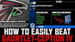How To Beat Gauntlet-Ception IV EASILY! | MUT 18 How To Beat 