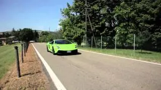 Pushstart test drive Ferrari and Lamborghini road and track