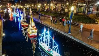 I explored a beautiful city in Maryland, USA | Carroll Creek Park | Frederick city - [4K HDR]
