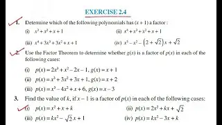Mathematics - Polynomial - Class IX - Factorization - Middle Term Split - Ex 2.4 - Q - 3, 4 Solution