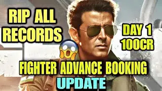 FIGHTER ADVANCE BOOKING DAY 1 😱 | ADVANCE BOOKING UPDATE