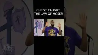 #Christ #taught the law of #Moses