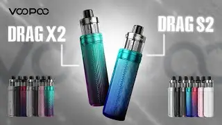 Voopoo Drag X2 et Drag S2 - Revue