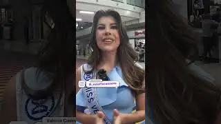 Phill meets Miss Venezuela! 🇻🇪