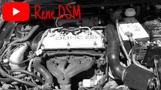 Pintando tapa de motor! | Eclipse 2G | Rene DSM
