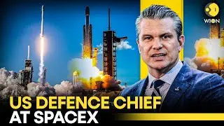 LIVE: US Defence Secretary Pete Hegseth Visits SpaceX, Delivers Speech | Elon Musk | WION