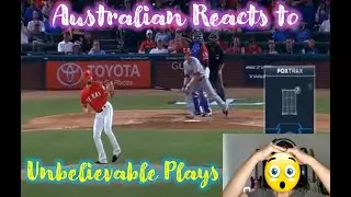 Australian Reacts to MLB Unbelievable Plays