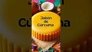 C&oacute;mo hacer un JAB&Oacute;N DE C&Uacute;RCUMA antioxidante y antiinflamatorio 🧼