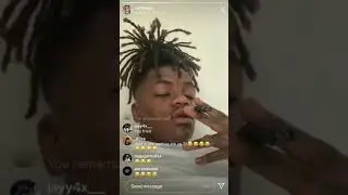 Jaydayoungan getting head and get's high on instagram live
