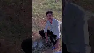 khet ki chai ka maja #desi #kisan #funny