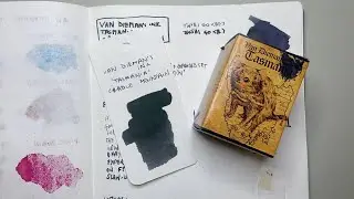 Van Dieman's Ink Tasmania Set Overview and 'Cradle Mountain' Fountain Pen Ink Review