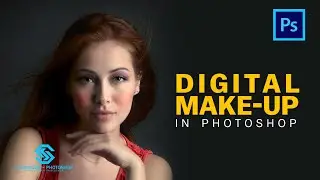 Digital Make-Up in Photoshop | Photoshop 2021 | #shorts