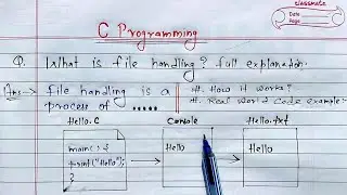 C File Handling | What is FILE? Full Explanation | Learn Coding 