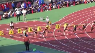 20091004県総体100m決勝
