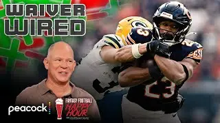 Roschon Johnson, Jerome Ford good RB insurance on waivers | Fantasy Football Happy Hour | NFL on NBC