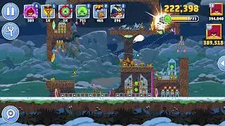 Angry Birds Friends Level 5 Tournament 1666 TWO stars NO POWER-UP walkthrough 2025-12-17