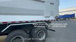 SINOTRUK HOWO Tipper Truck 380HP Heavy Duty