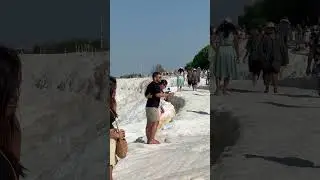 ☀️Pamukkale Turkey Cleopatra -Hot Holiday💕💦 #pamukkale #cleopatra