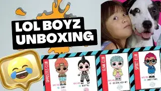 Baby Silver: LOL Boyz Surprise Ball Toy Unboxing