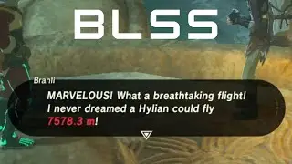 7600m bird-man research using BLSS | BoTW
