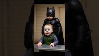 Baby Batman & Joker
