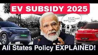 EV SUBSIDY 2025 | EV Policy EXPLAINED all States | Maharashtra EV Policy #evsubsidy #evpolicy2025