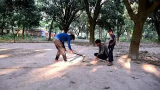 রেকেট খেলার মাঠ তৈরি হচ্ছে#আমাদের#mamun95