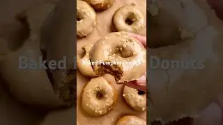 Запеченные тыквенные пончики