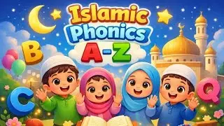 Islamic phonics| Islamic education | teaching kids Islam| kids rhymes and toons 