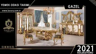 Gazel Klasik Yemek Odası Takımı - Luxury Line Mobilya 2021