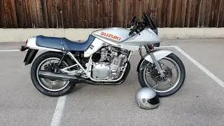 SUZUKI KATANA 750 - erste Probefahrt