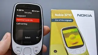 Setup Parental Controls & Call Barring on Nokia 3210 4G ( Disallow Internet, Calls, Camera etc.)