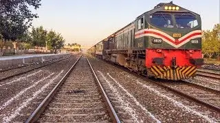 A Small Railcar With Speedy Through Pass At Changa Manga | Pakistan Railways