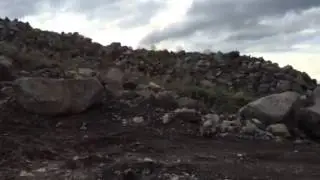 Basalt quarry in Armenia.