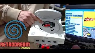 Inboxing Dreamcast Retrodream com muitos jogos