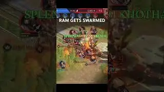 [1vs13] RAM GETS SWARMED! #ageofempiresmobile